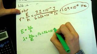 Minimum Frequency to Eject an Electron Photoelectric Effect [upl. by Wallis]