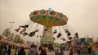 Frühlingsfest 🎠 🎡 Hannover 2024 4K [upl. by Etsirk]