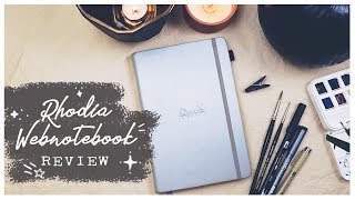 Rhodia Webnotebook Review SHOULD YOU BUY IT InDepth Bullet Journal Notebook Review [upl. by Negam138]