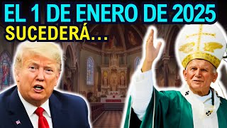 ATENCIÓN ÚLTIMAS PALABRAS de JUAN PABLO II sobre DONALD TRUMP ASUSTAN al VATIC [upl. by Barbee]