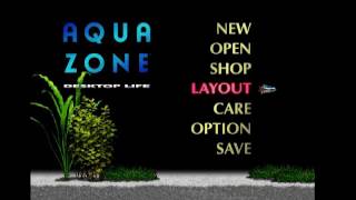 Aquazone Desktop Life  Gameplay Sample Saturn [upl. by Haimerej615]