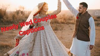 Newly Wed Couples Captions amp Quotes for Instagram quotes newlyweds captionstock status couple [upl. by Everara595]