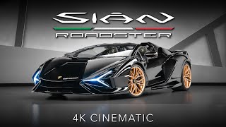 Experience the Lamborghini Sian Roadster  4K  Cinematic [upl. by Llewellyn55]