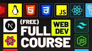 Full Course Web Development 22 Hours  Learn Full Stack Web Development From Scratch [upl. by Epilihp]