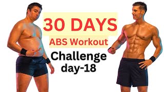 30 DAYS Abs Workout Challenge day 18 [upl. by Koh]