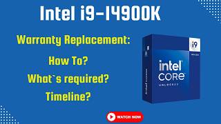 Intel CPU RMA  Warranty Replacement KernelPower 41 63 [upl. by Henebry]