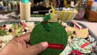 I MADE SOME CHRISTMAS TAGS [upl. by Vinnie]