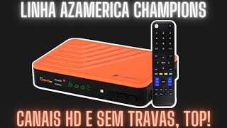 Azamerica Champions Light GX 2023 Um Ótimo Aparelho Para Sua TV [upl. by Velvet]