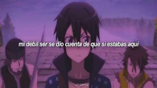 Crossing Field  Subtitulado Al Español  Sword Art Online OP1 [upl. by Ennoira653]