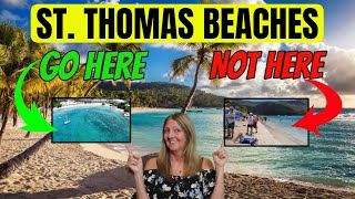 ST THOMAS BEACHES Where to GO and one to AVOID [upl. by Broderic]