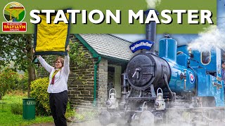 Being a Station Master on the Talyllyn Railway [upl. by Rednijar448]