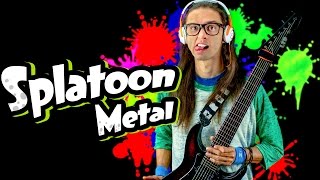 Splatoon Metal  Main Theme Rock Cover quotSplattack”  Srod Almenara  スプラトゥーン [upl. by Alasteir]