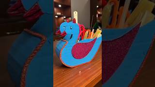 Duck shaped DIY cardboard craft duck DIY cardboard [upl. by Llertnom]