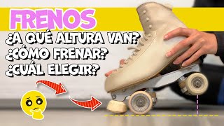 ¿CÓMO FRENAR CON PATINES [upl. by Allisurd148]