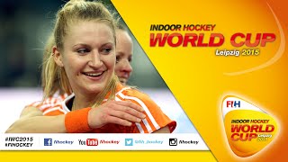 Netherlands vs Ukraine  Full Match Womens Indoor Hockey World Cup 2015 Germany QuarterFinal [upl. by Combs]