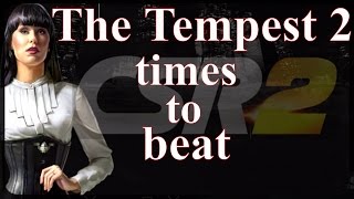 CSR Racing 2  The Tempest  Times to beat bosses [upl. by Nayhr78]