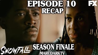 SNOWFALL SEASON 5 EPISODE 10 RECAP SEASON FINALE [upl. by Anerul]