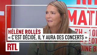 Hélène annonce son retour sur scène  quotCest décidé il y aura des concertsquot [upl. by Fotina]