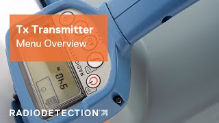 Tx Transmitter  Menu overview [upl. by Galan]