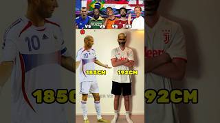 Zidane VS Pele VS Van Dijk VS Salah VS Crouch Height Challenge [upl. by Nylrahc]