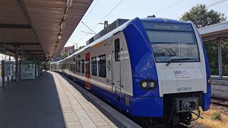 SBahn Hannover Mitfahrt im Quietschie der SBH von Lehrte bis Hildesheim Hbf auf der S3 [upl. by Anavoig699]