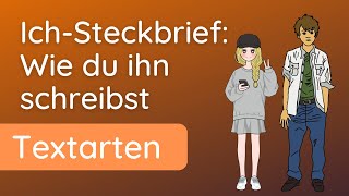 Ich Steckbrief ✅ Erklärung und Beispiel [upl. by Leif]