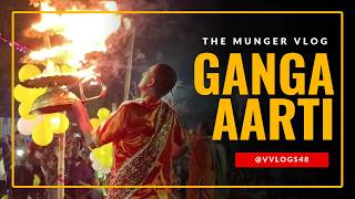 FULL GANGA AARTI DAKRA  MUNGER GANGA AARTI  Holy River Ganges Hindu Worship Ritual [upl. by Morehouse]