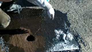 How To seal A Roof Drain [upl. by Adlar135]