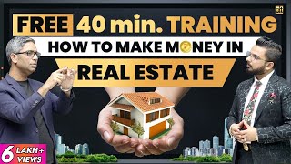 How to Make Money from Real Estate Business  Passive Income  Pushkar Raj Thakur amp Sunil Tulsiani [upl. by Raul627]