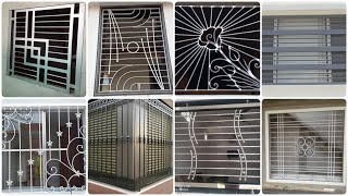 Window Grill Designs Latest 2024  Window Iron Grill Designs  Window Pipe Grill Designs [upl. by Sonnnie]