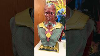 Vision LifeSize Bust by Queen Studios statuecollectors queenstudios vision avengers marvel [upl. by Dowlen]