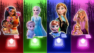 Disney Princess Songs on YouTube Frozen Frozen Elsa somthing naver cheng Frozen Anna amp Baby Anna [upl. by Ttebroc759]