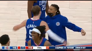 WILDEST COMEBACK Final Minute Of Clippers vs Wizards 7 Points in 10 Seconds😱 [upl. by Berger]