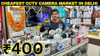 Cheapest Cctv Camera Market In Delhi Lajpat Rai Market  4k Wifi CameraSolar Camera Prateek kumar [upl. by Fabiano]