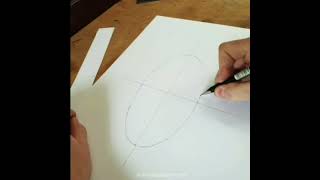 How to draw the perfect ellipse without a template [upl. by Ednutey757]