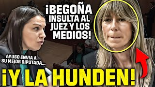 BEGOÑA GÓMEZ ESTALLA contra el JUEZ PEINADO y los MEDIOS🔥¡Y SALE ESCALDADA POR DIPUTADA DE AYUSO🔥 [upl. by Sudnak]