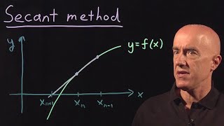 Secant Method  Lecture 15  Numerical Methods for Engineers [upl. by Narahs80]