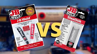 JB Weld Steelstik VS Cold Steel  Product Results [upl. by Zingg479]