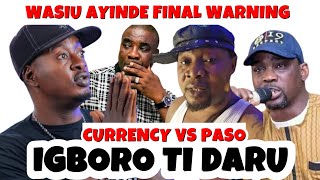 IGBORO TI DARU LORI ORO TAYE CURRENCY ATI PASUMA EGBO OHUN TI WASIU AYINDE SO OLAGBARA [upl. by Sullecram]