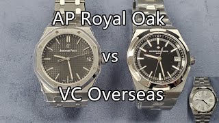 Audemars Piguet Royal Oak 15500ST vs Vacheron Constantin Overseas 4500V [upl. by Eseerehs]