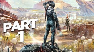 THE OUTER WORLDS Walkthrough Gameplay Part 1  INTRO FULL GAME [upl. by Tloc]