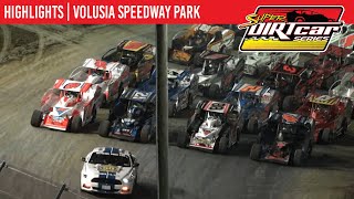 Super DIRTcar Series Big Block Modifieds Volusia Speedway Park February 18 2022  HIGHLIGHTS [upl. by Selym227]