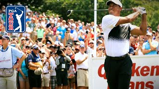 Act III Part 9 Tiger Woods returns to Quicken Loans National 2018 [upl. by Elidad]