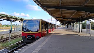 Mitfahrt in der S1 von Oranienburg bis Gesundbrunnen in br481482mod 395 [upl. by Anneyehc]