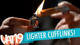 Chrome Lighter Cufflinks [upl. by Nylecoj172]