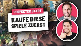 Die BESTEN Brettspiele für die erste Sammlung [upl. by Naul]