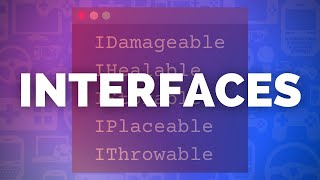 Using Interfaces in Unity Effectively  Unity Clean Code [upl. by Cathrine]