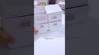 DIY desk organiser with cardboard ✨diy craft shorts artandcraft deskorganiser youtubeshorts [upl. by Sachsse]