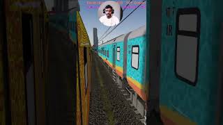 BDTSJamnagar Humsafar Exp Crossing msts indiantrainsimulator gaming games mstsindianrailways [upl. by Annaehr]