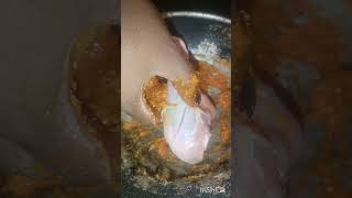 chickenfry legpiece food making like share and subscribe [upl. by Yalc780]